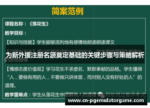 为新外援注册名额奠定基础的关键步骤与策略解析