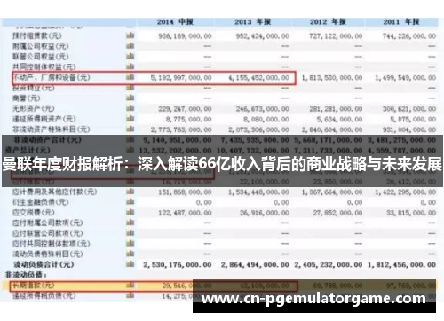 曼联年度财报解析：深入解读66亿收入背后的商业战略与未来发展